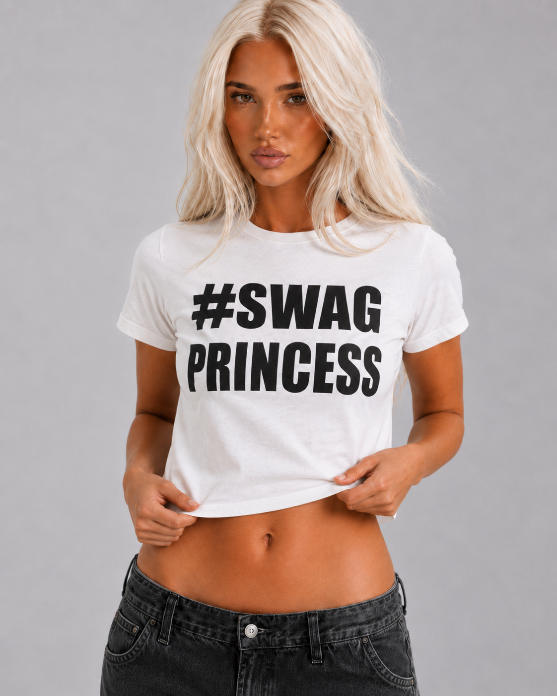 #SWAG PRINCESS Top - Short Sleeve T-shirt - Planet Missy