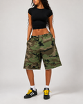 Camo Shorts - Planet Missy