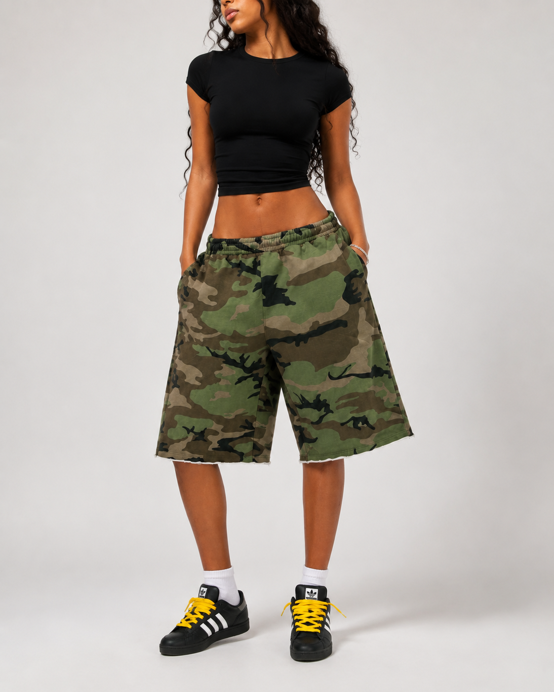 Camo Shorts - Planet Missy