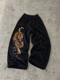 Tiger Drift Sweatpants - Black Trousers & Joggers