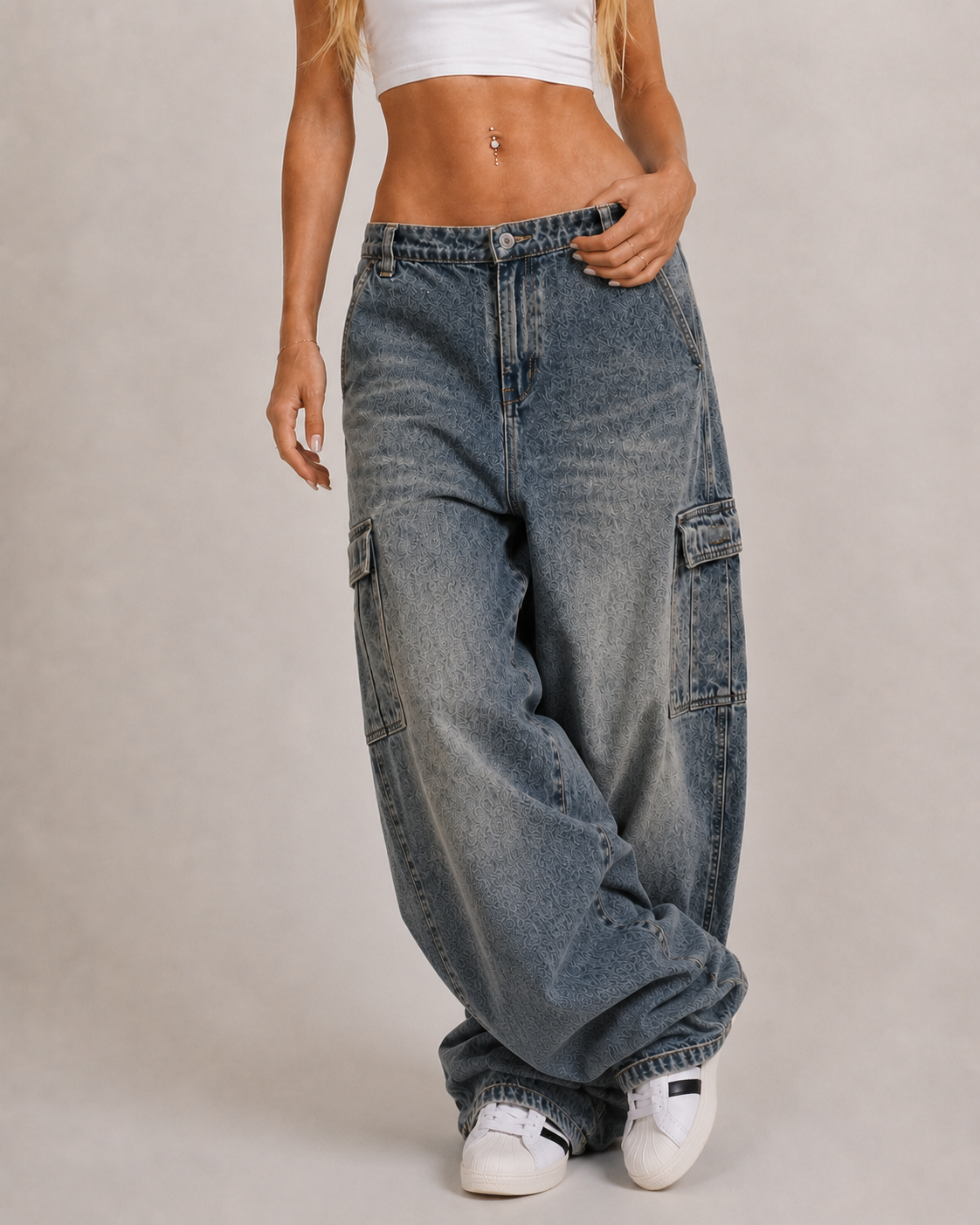 Storm Fade Denim – Blue Jeans - Planet Missy