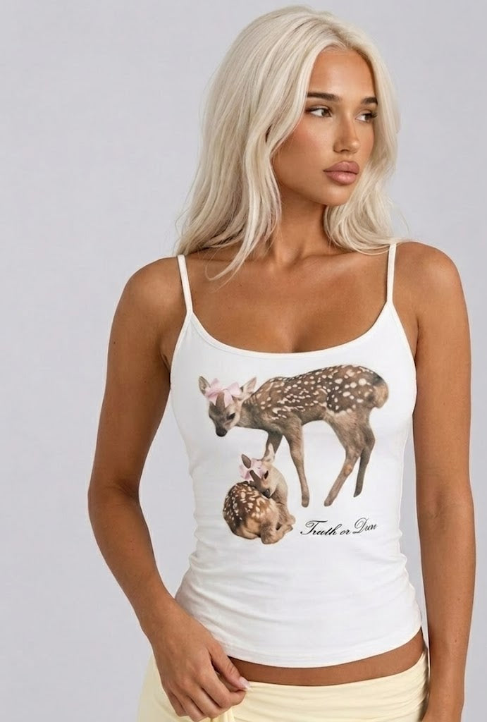 Baby Deer Tee – T-Shirt - Planet Missy