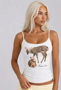 Baby Deer Tee – T-Shirt - Planet Missy