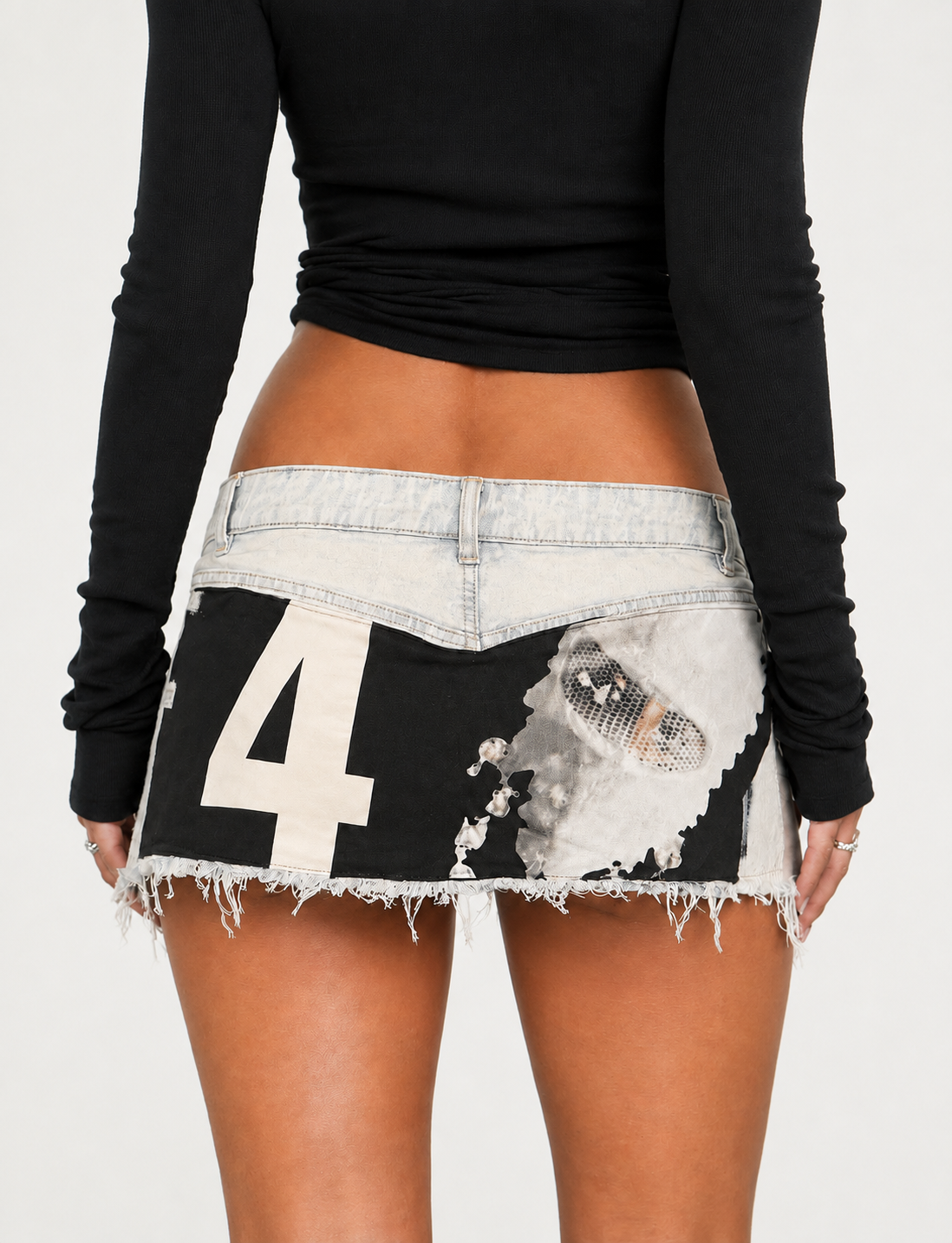 The Bandit Mini Skirt – Multicolor - Planet Missy