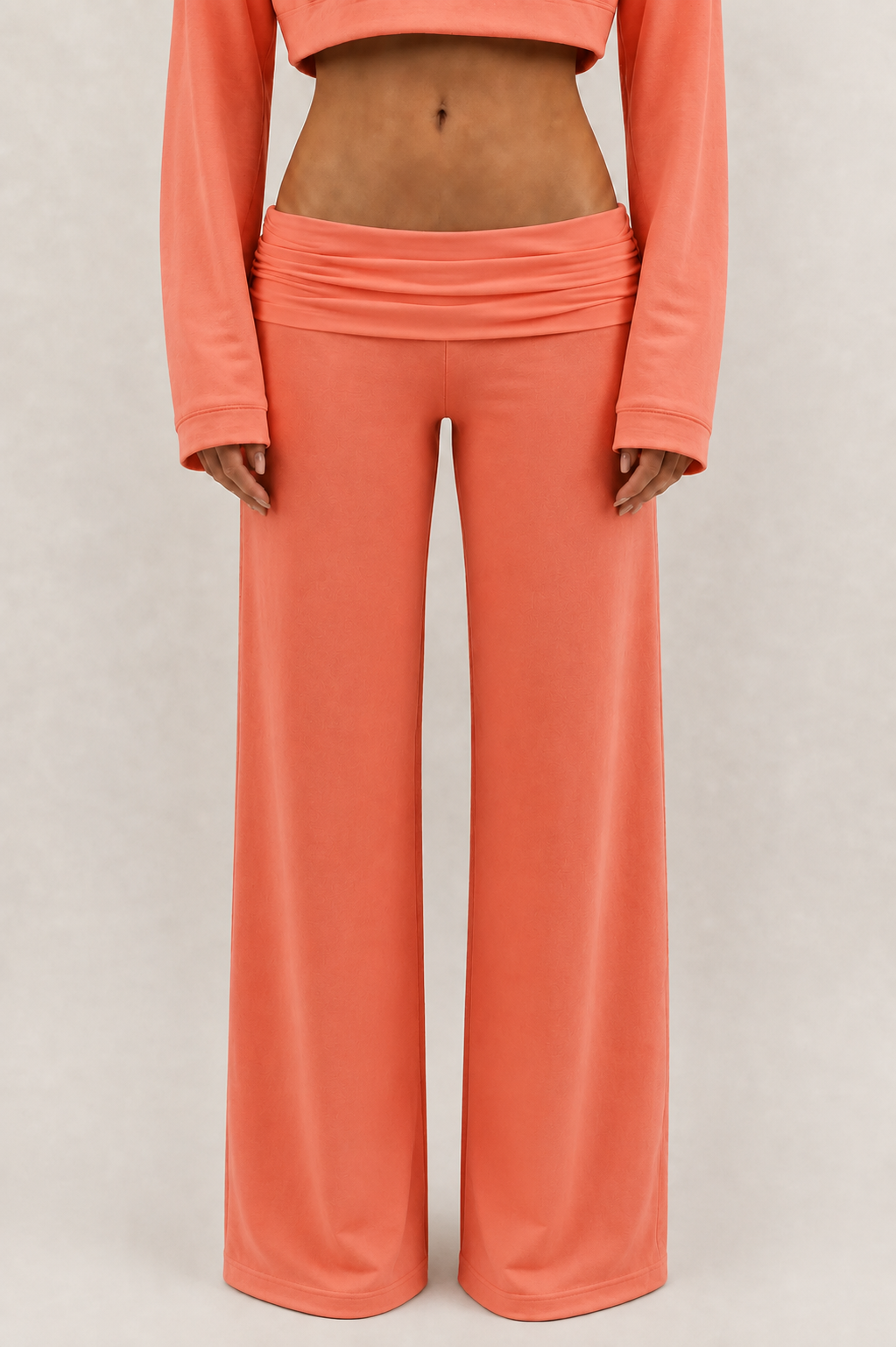 Wide-leg Yoga Pants – Trousers & Joggers - Planet Missy