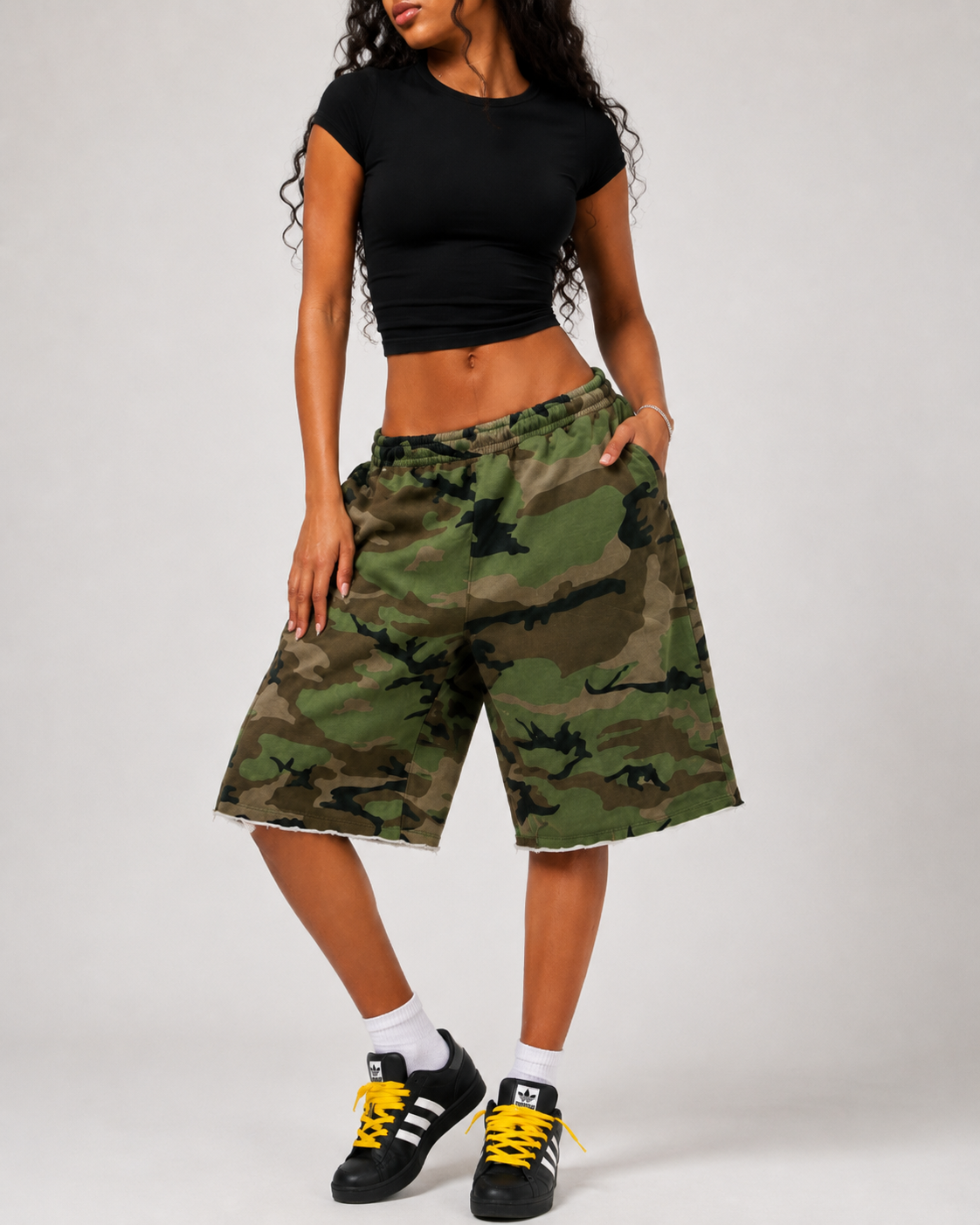 Camo Shorts - Planet Missy
