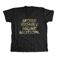 More Money More Motion Tee – Black & Camo T-Shirt