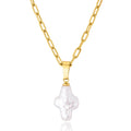 Pearl Cross Necklace
