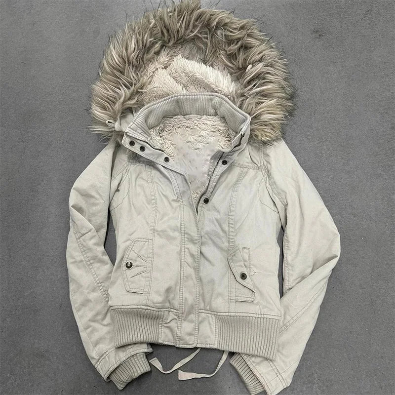 Jannet Winter Jacket – White