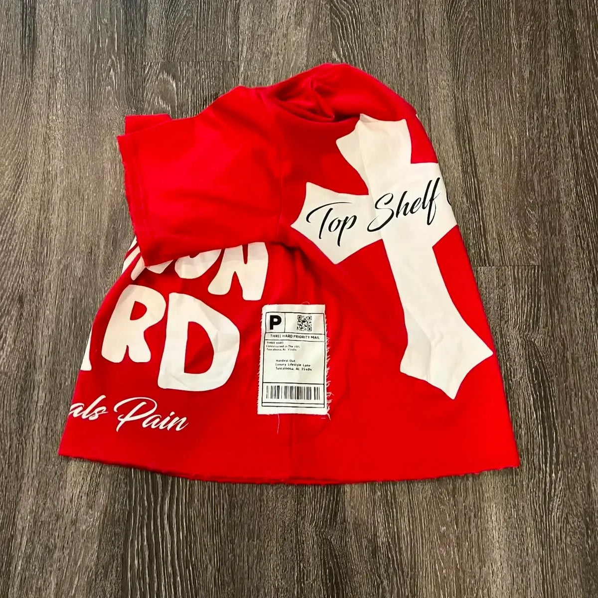 Keep Fashion Hard Tee – Pink Tops