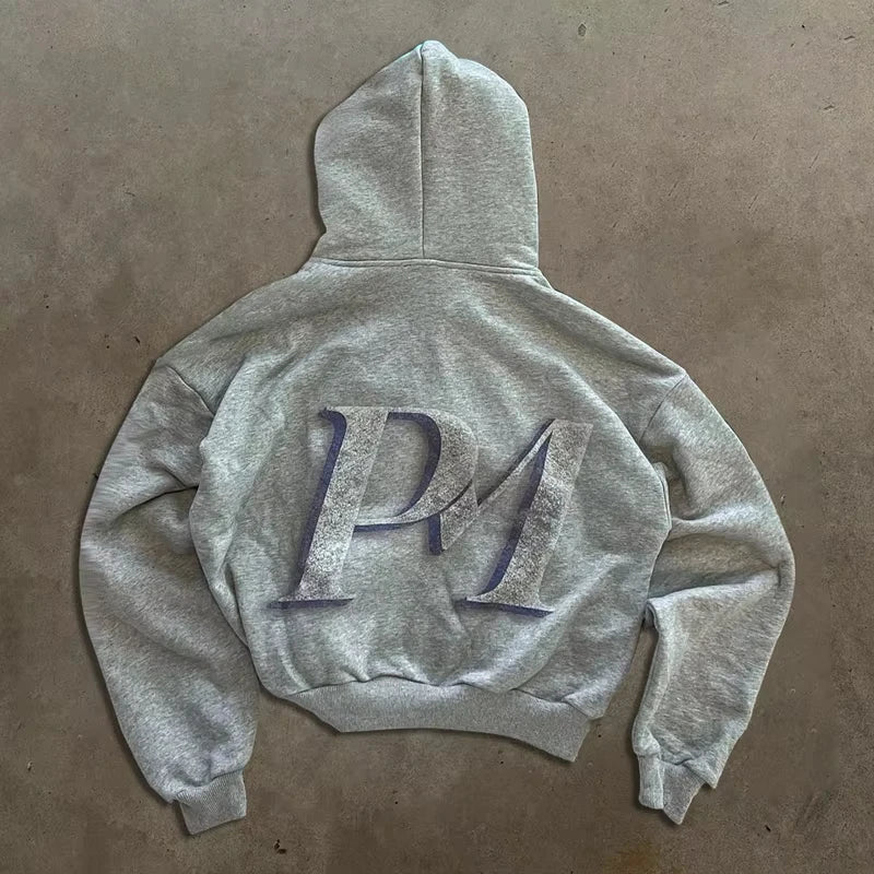 Ahs Hoodie – Grey Hoodies & Sweatshirts