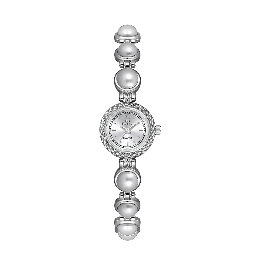 Pearl Quartz – Gold Bracelets