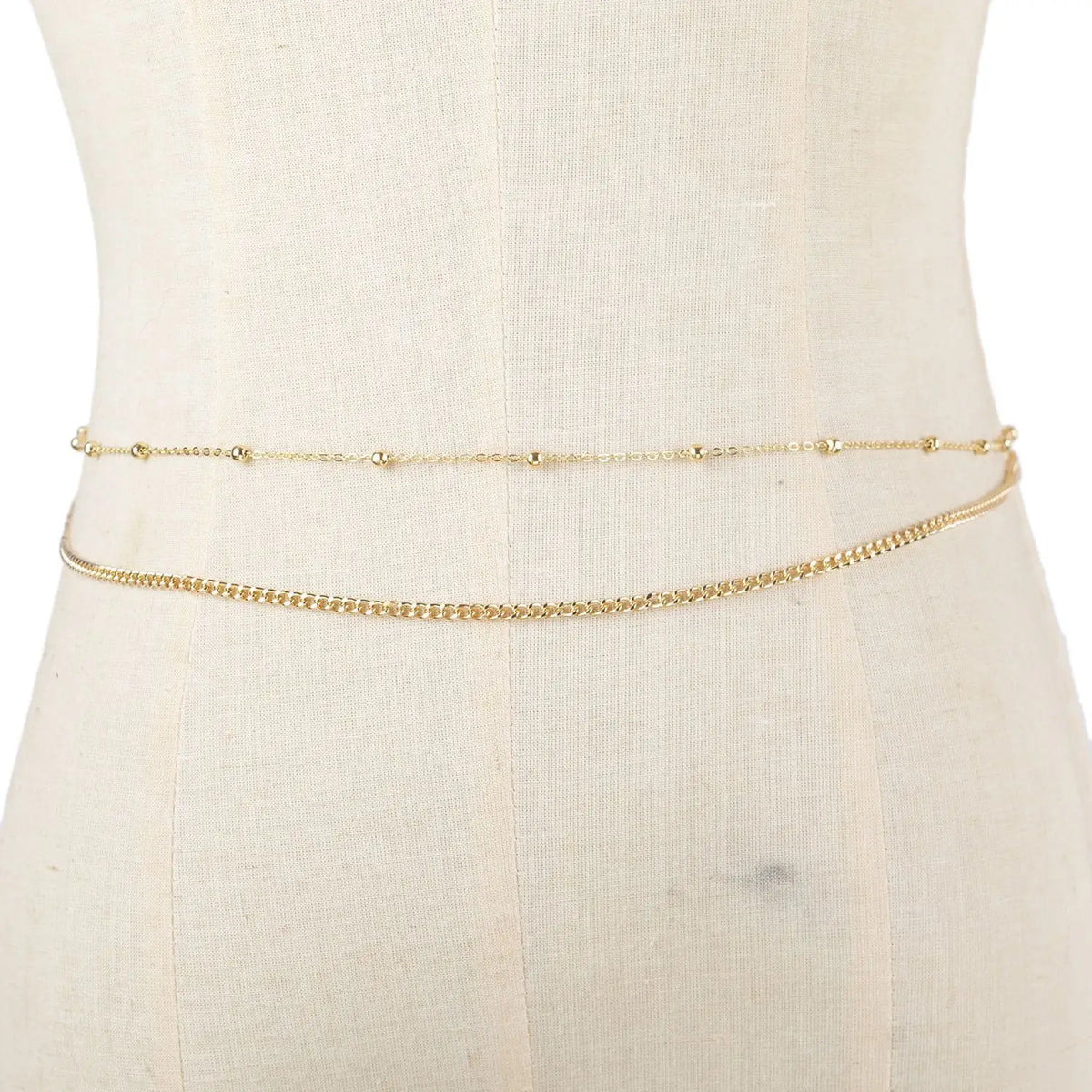 Double Circle Waist Chain