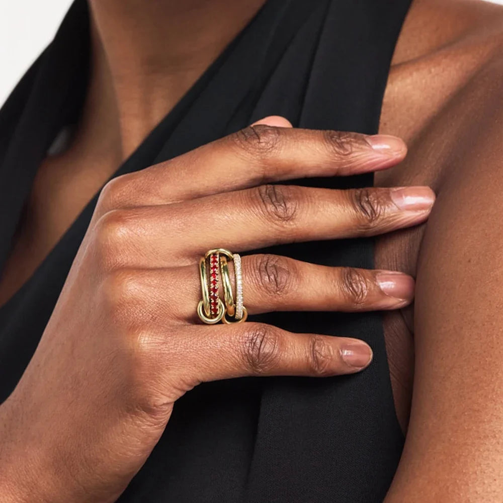 Stainless Steel Multilayer Rings