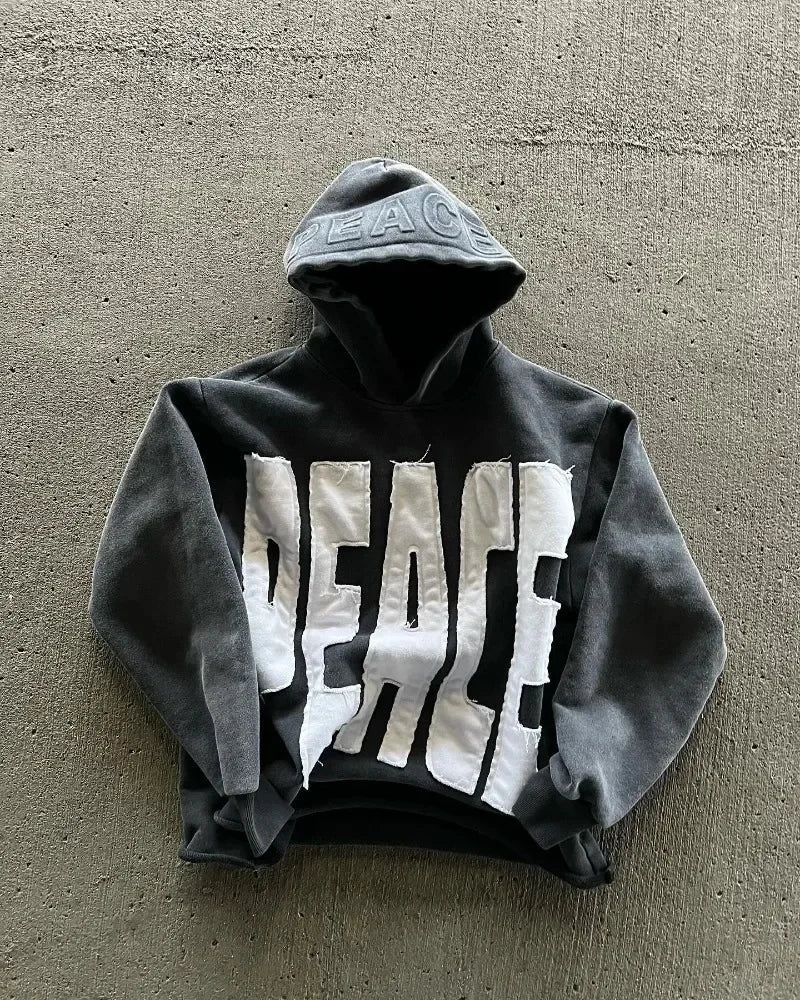 Peace Hoodie – Black Hoodies & Sweatshirts