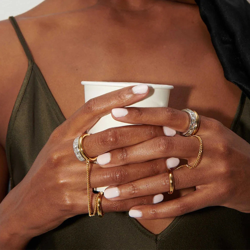 Stainless Steel Multilayer Rings