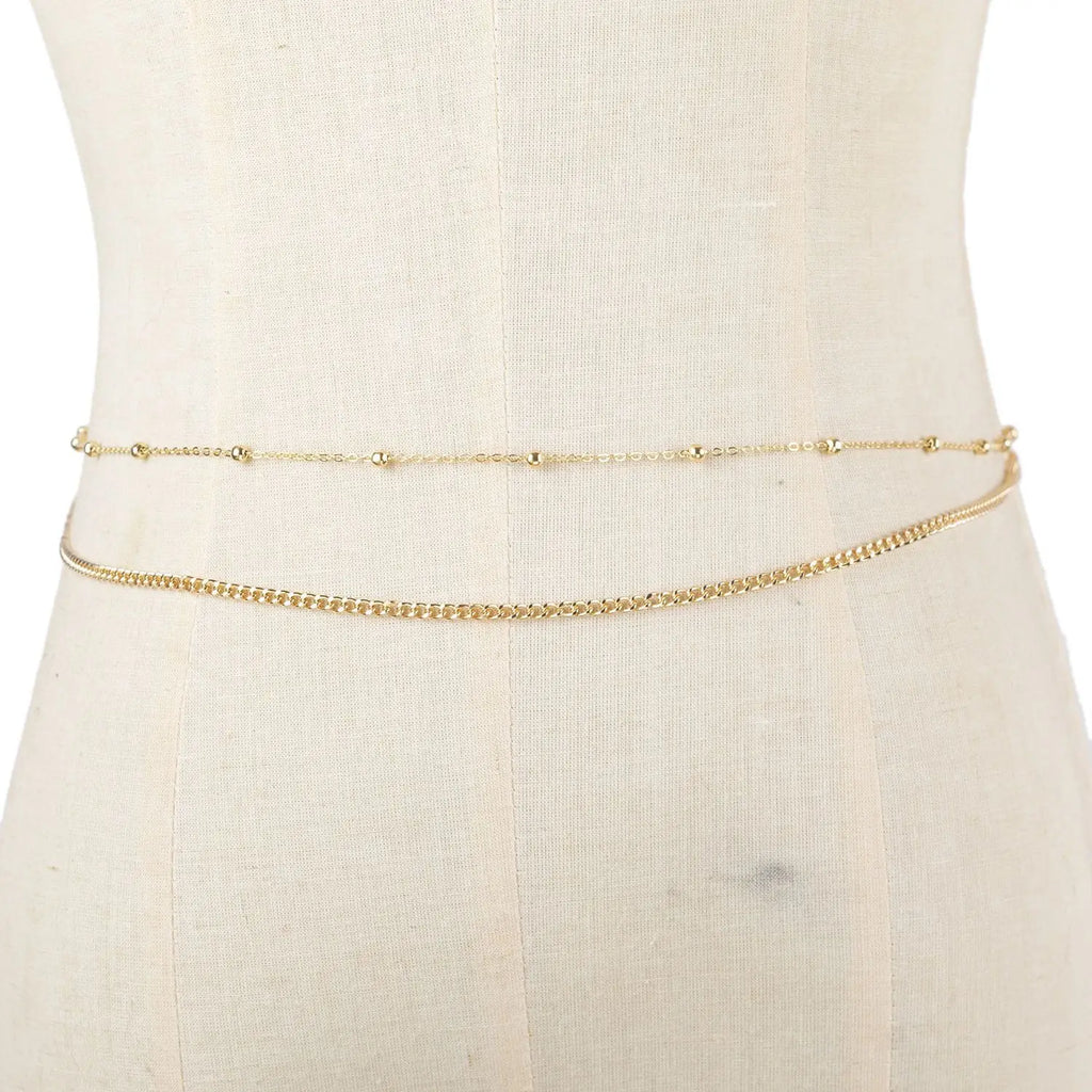 Double Circle Waist Chain – Necklaces