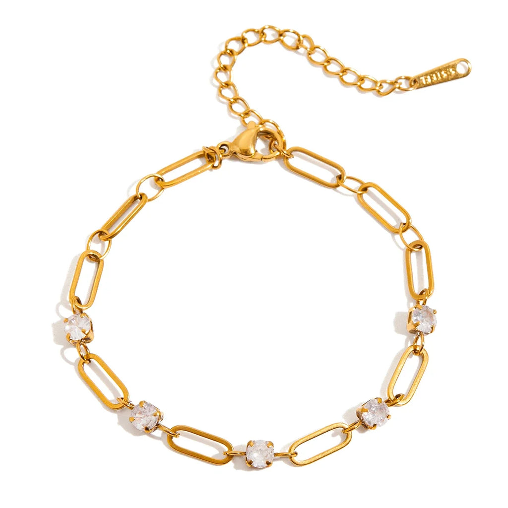 18K Gold Color Plated Stainless Steel Chain - Planet Missy