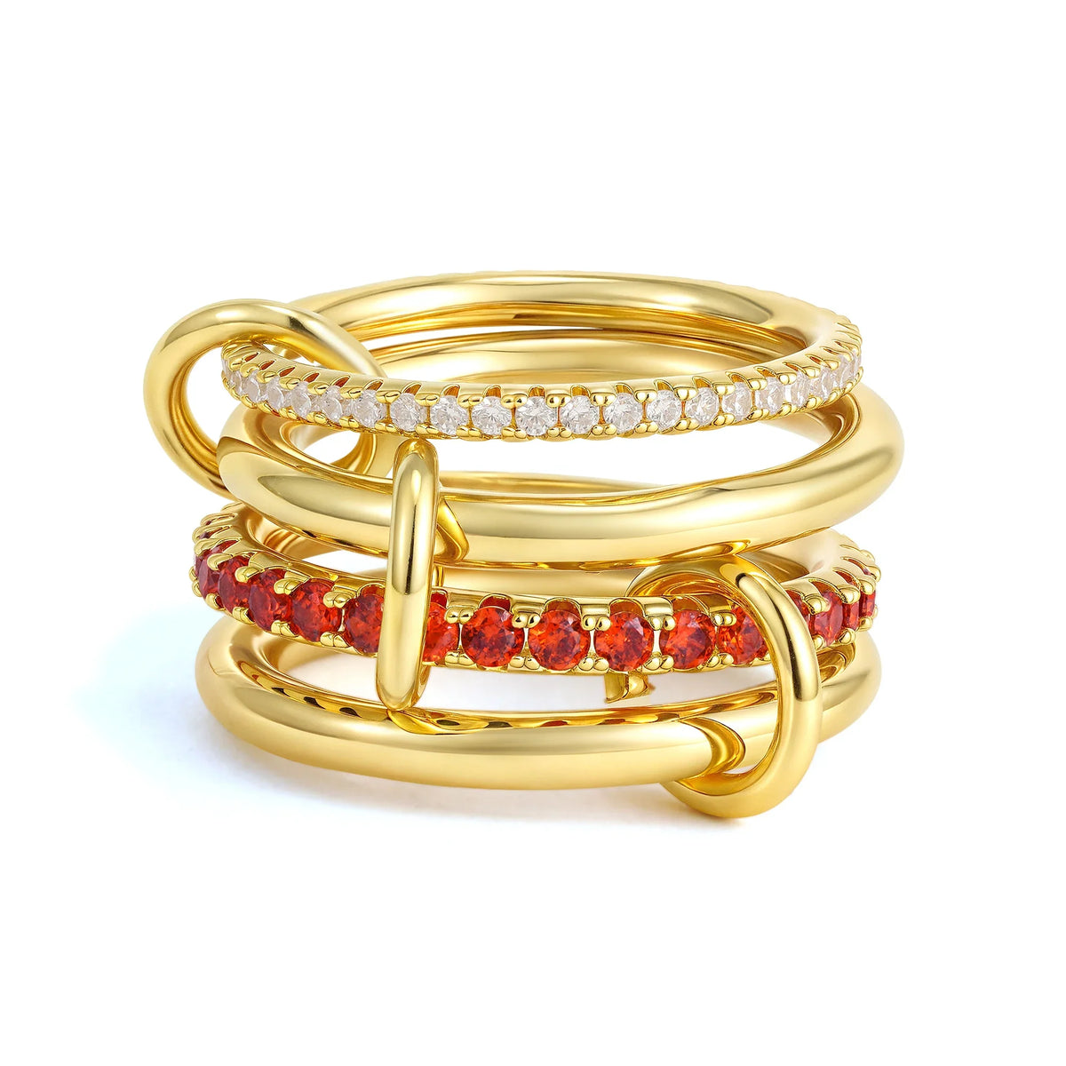 Stainless Steel Multilayer Rings