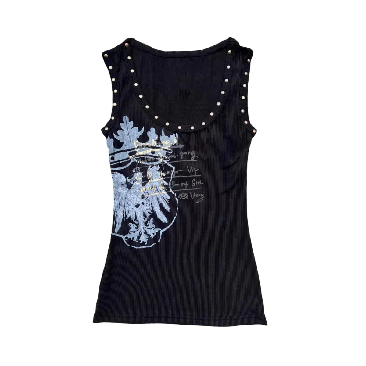 Sleeveless Camisole – Black Tops