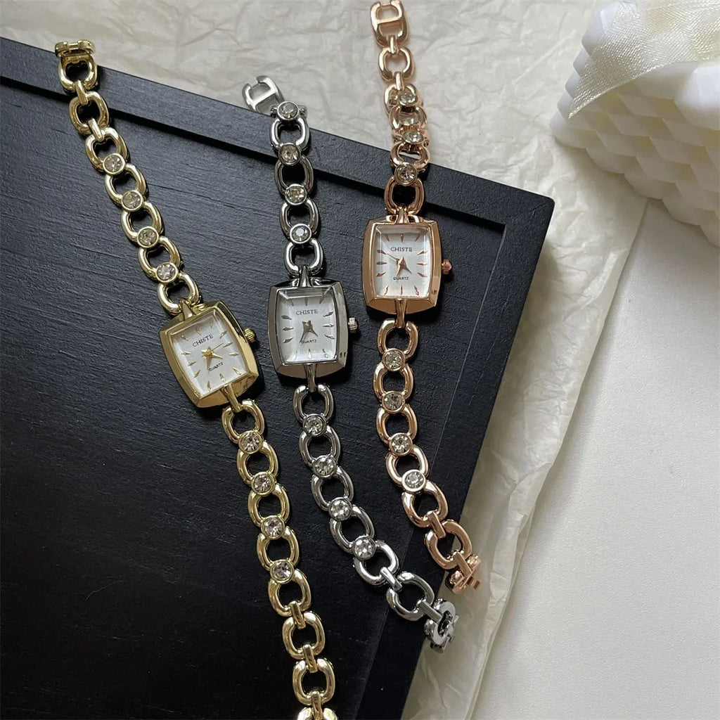 Quartz Diamond Wristwatch