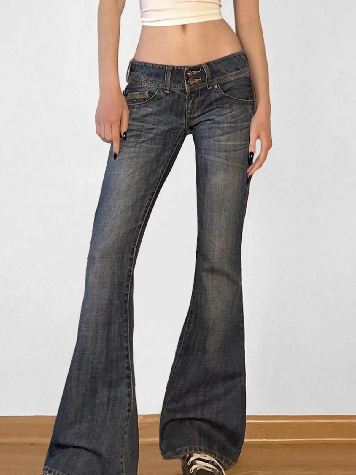 Flared Jeans – Blue