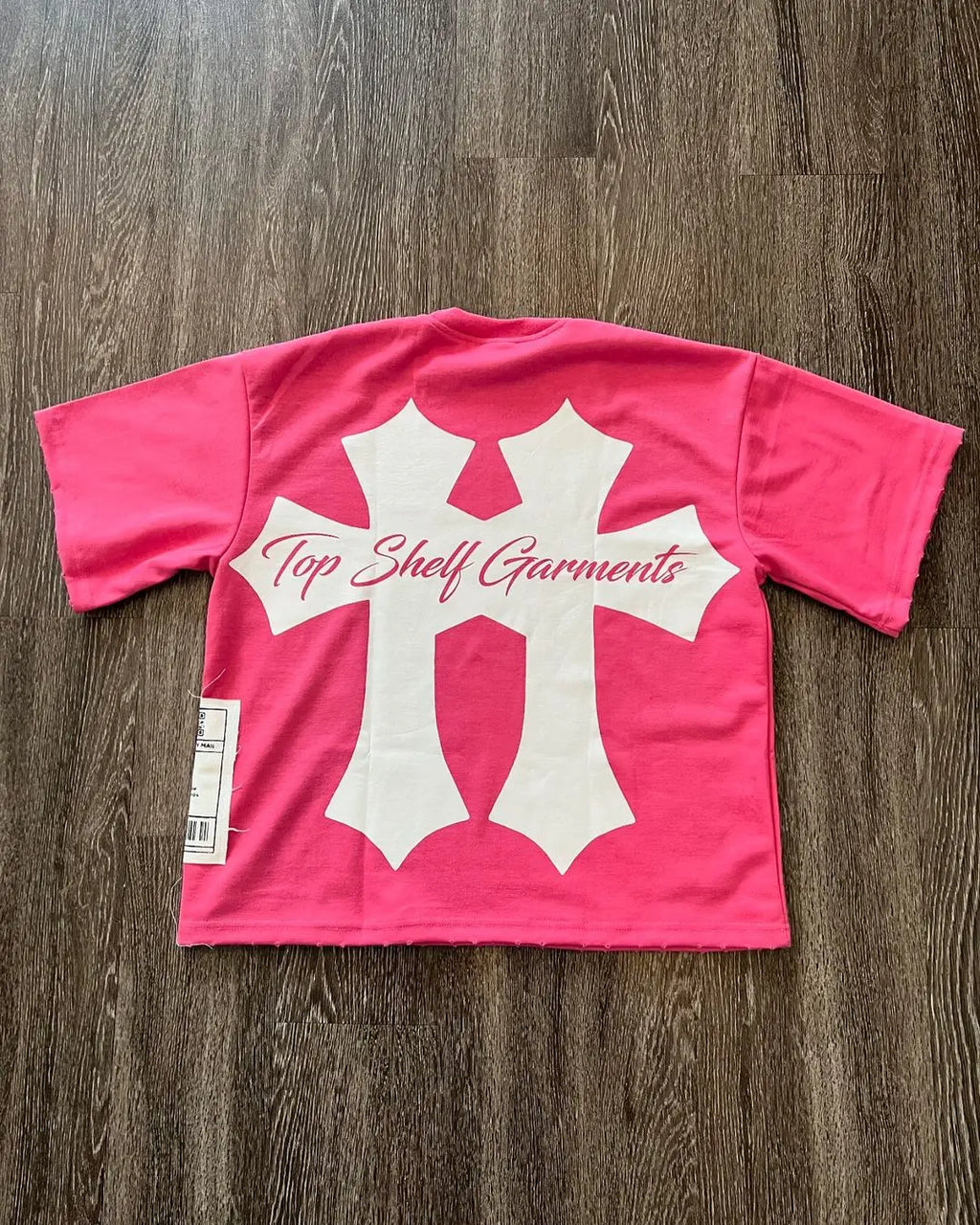 Keep Fashion Hard Tee – Pink Tops