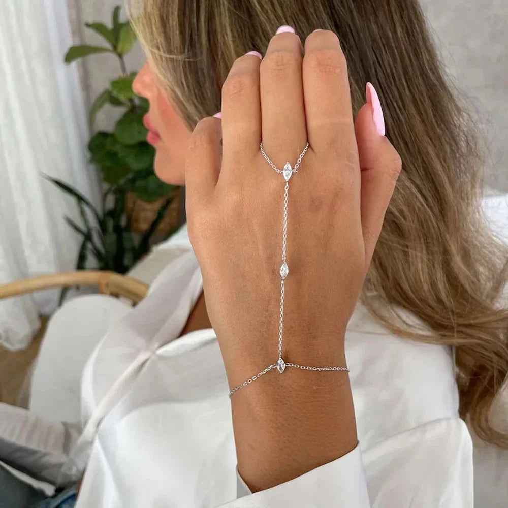 Aurora Hand Chain – Bracelets