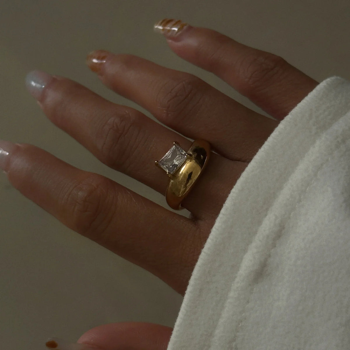 Chunky Cambered Rings