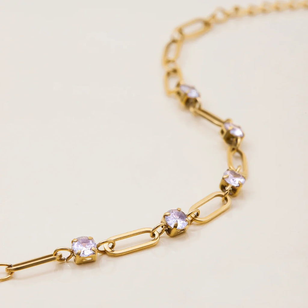 18K Gold Color Plated Stainless Steel Chain – Necklaces
