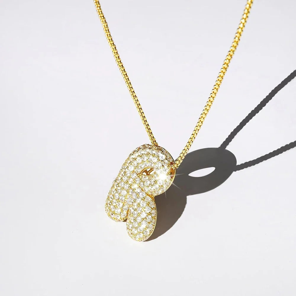 Foam Letter Necklace