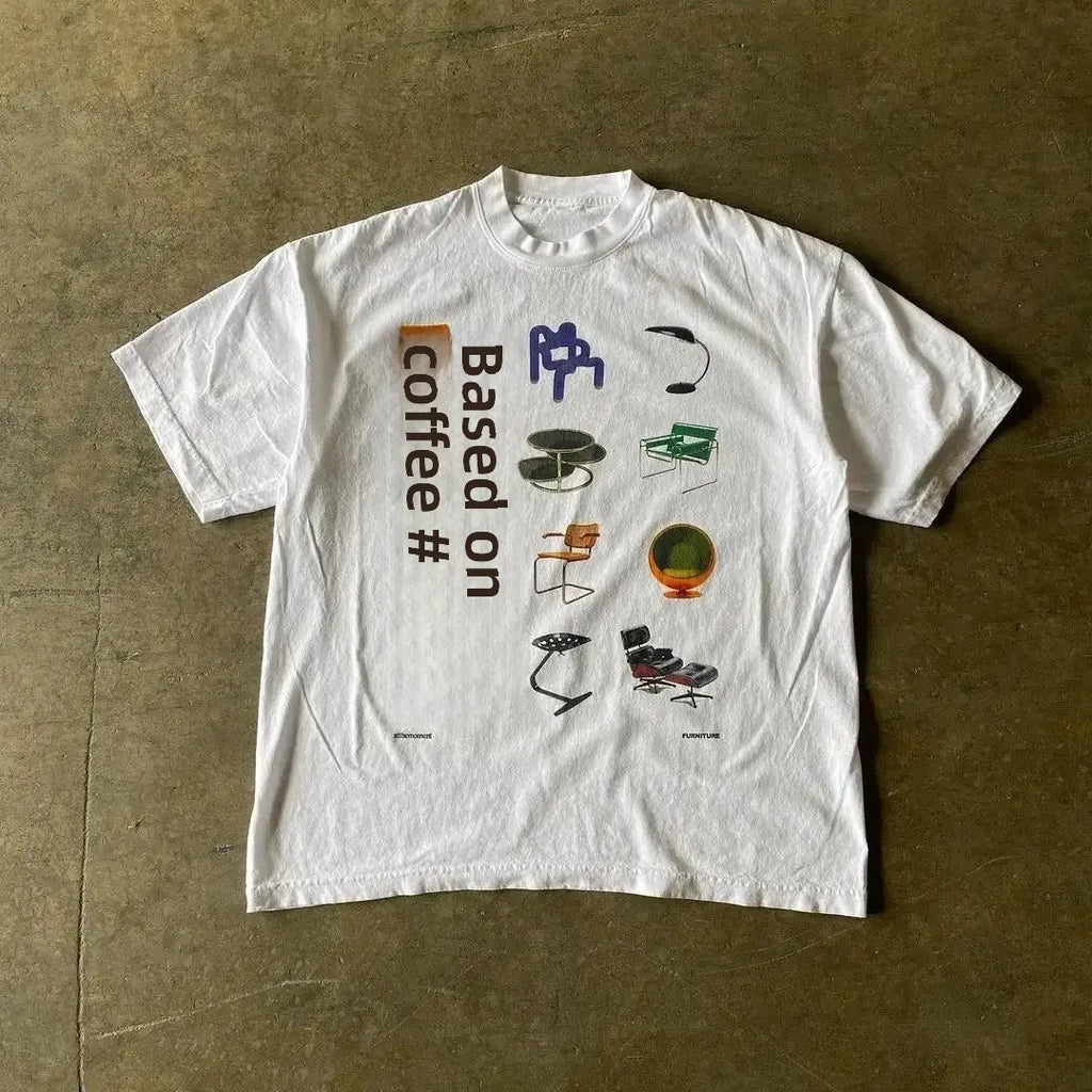 Market Goods Tees – White T-Shirt