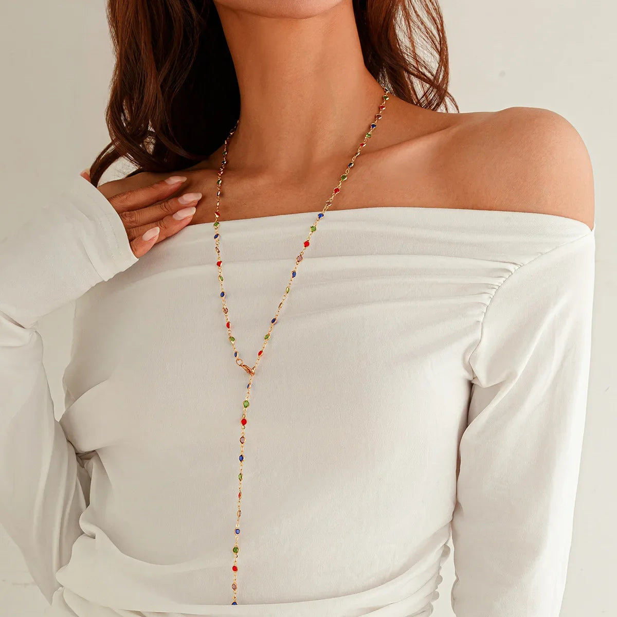 Y-Shaped Necklace