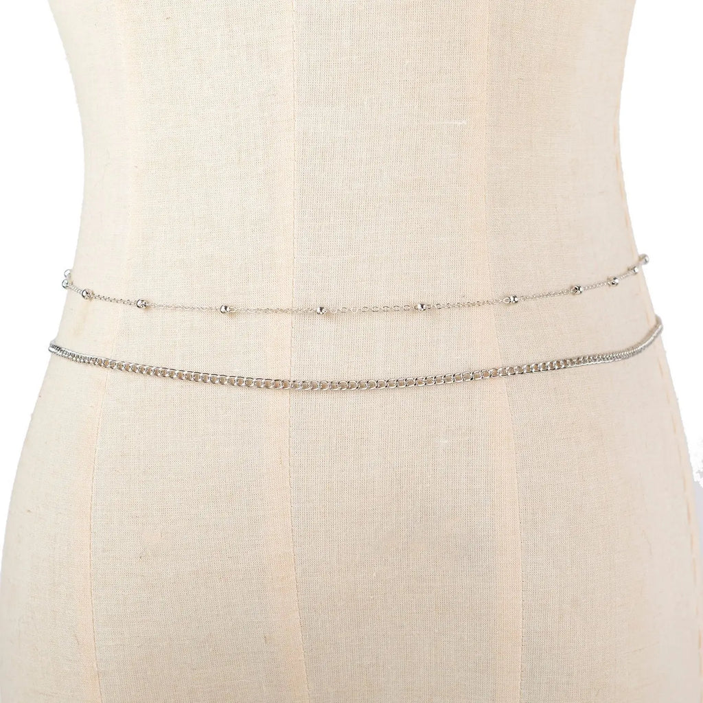 Double Circle Waist Chain – Necklaces