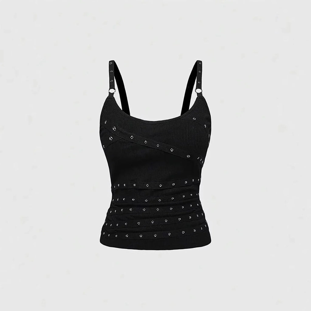 Black Tank Top - Planet Missy