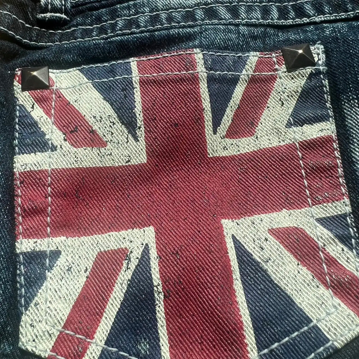 Retro British Shorts – Blue