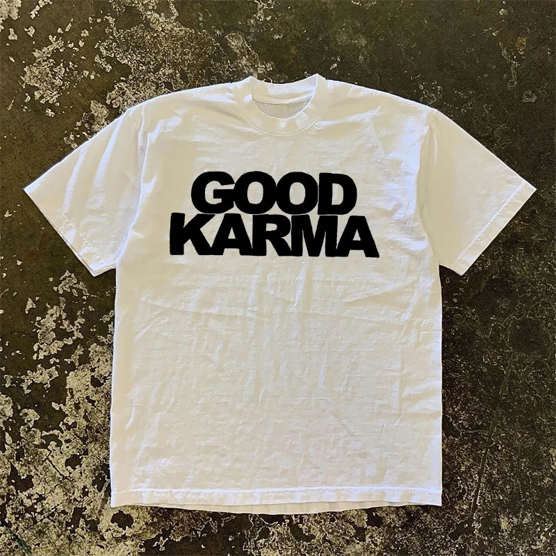 Good Karma Tee – White T-Shirt