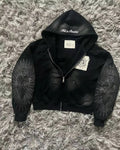 Embroidered Define Sweater – Black