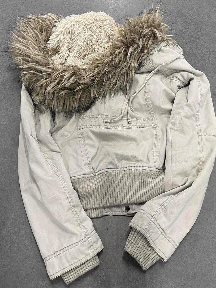 Jannet Winter Jacket – White