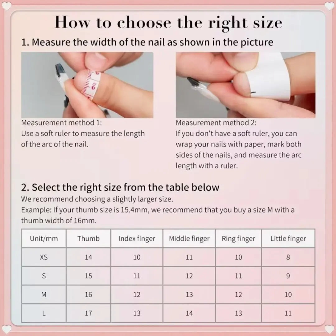 10Pcs French Nails – Nail Care