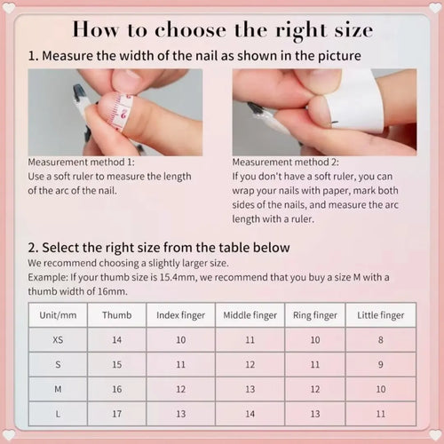 10Pcs French Nails – Nail Care
