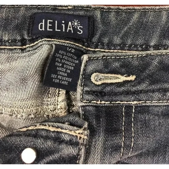 Britain Denim Shorts – Blue
