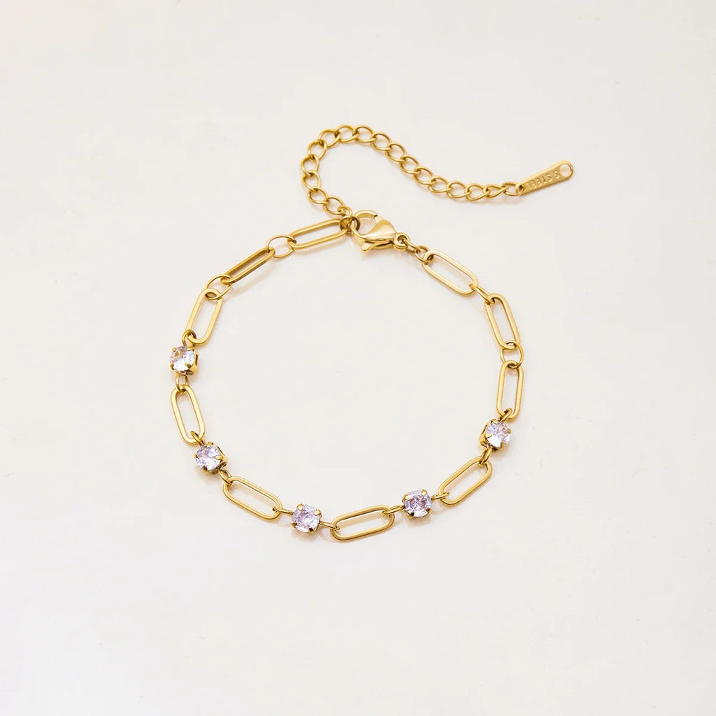 18K Gold Color Plated Stainless Steel Chain – Necklaces