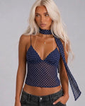 No Strings Attached (but literally) Tee – Blue T-Shirt - Planet Missy
