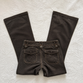 Y2K Brown Flared Jeans