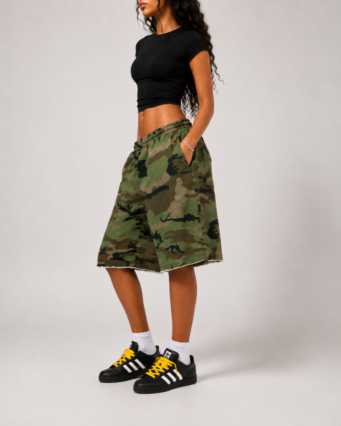 Camo Shorts - Planet Missy