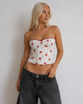 Strawberry Tube Top